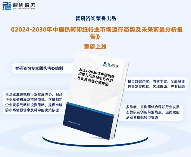 2024年中國熱轉印紙行業(yè)市場全景調(diào)查、投資策略研究報告 